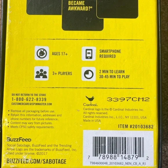 🌷5/$25 Social Sabotage Card Game By Buzzfeed - Picture 8 of 12